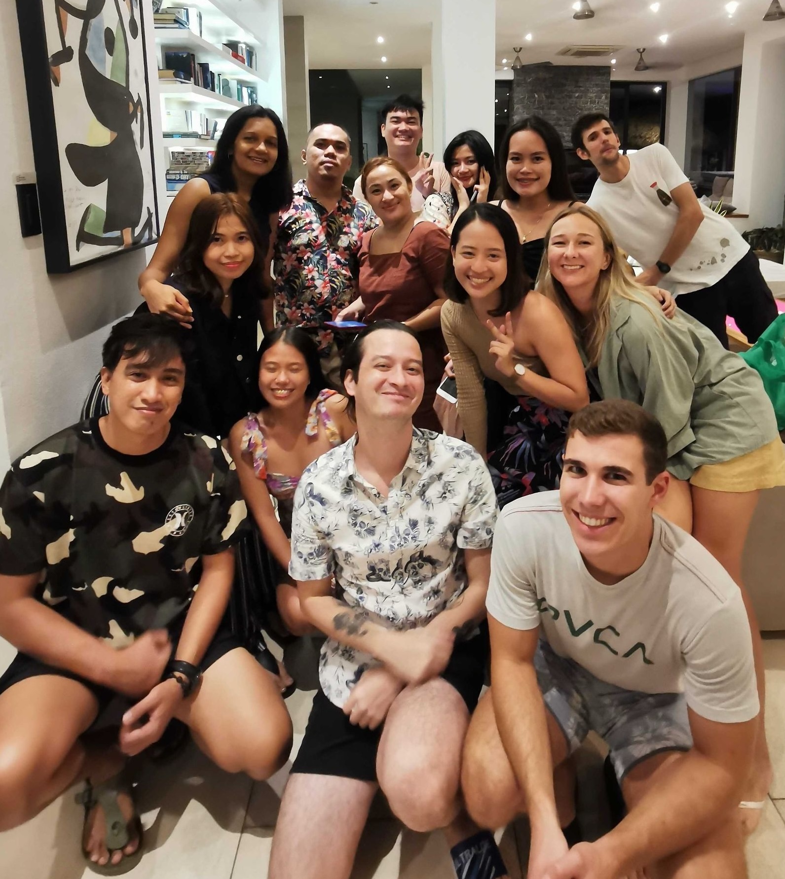 Anavah team gathered together in the Philippines